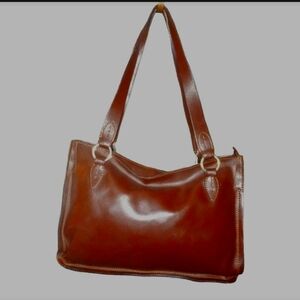 ***Sale Alert***FRANCESCO BIASIA ◇ SOFT BROWN SPLIT LEATHER ◇ HOBO BAG